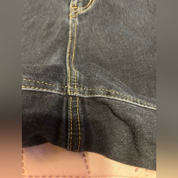 CopperFlash Blue Jean Shorts with Cuffed Hems - Picture 9 of 9